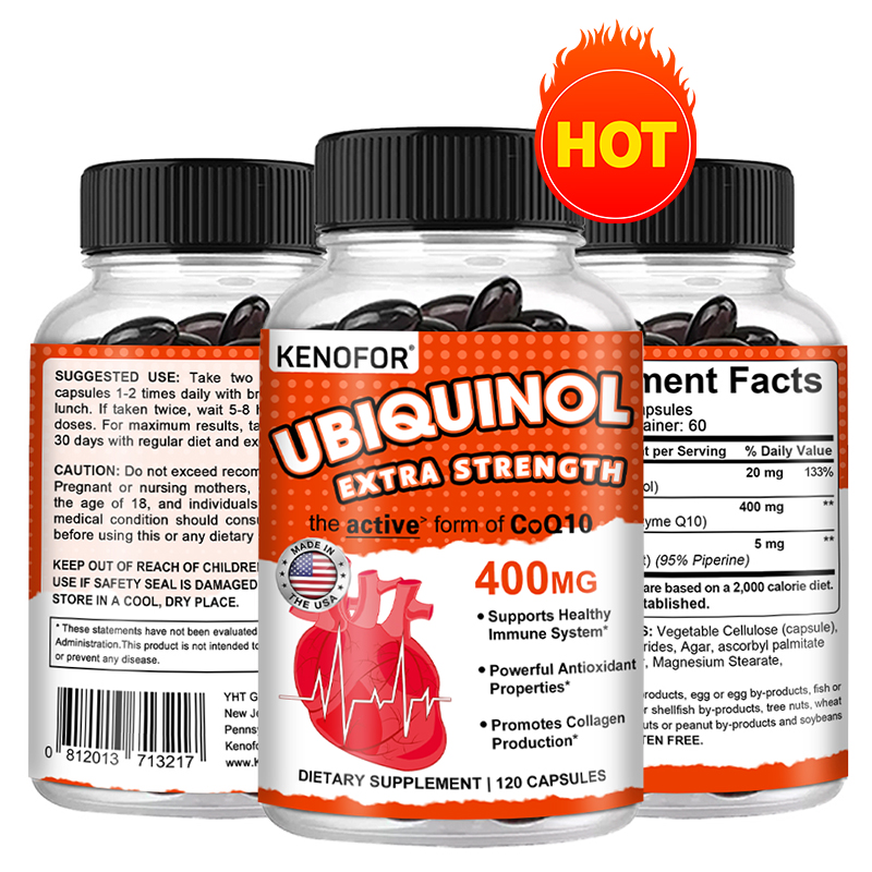 Coq10 Ubiquinol Softgel - Ubiquinol CoQ10 400 мг мягкие капсулы,