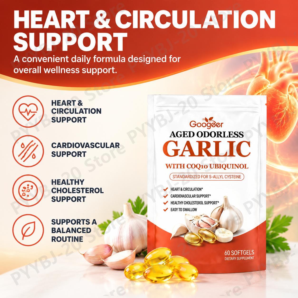 Googeer – мягкие капсулы с экс – обзор и цена Coq10 Ubiquinol Softgel