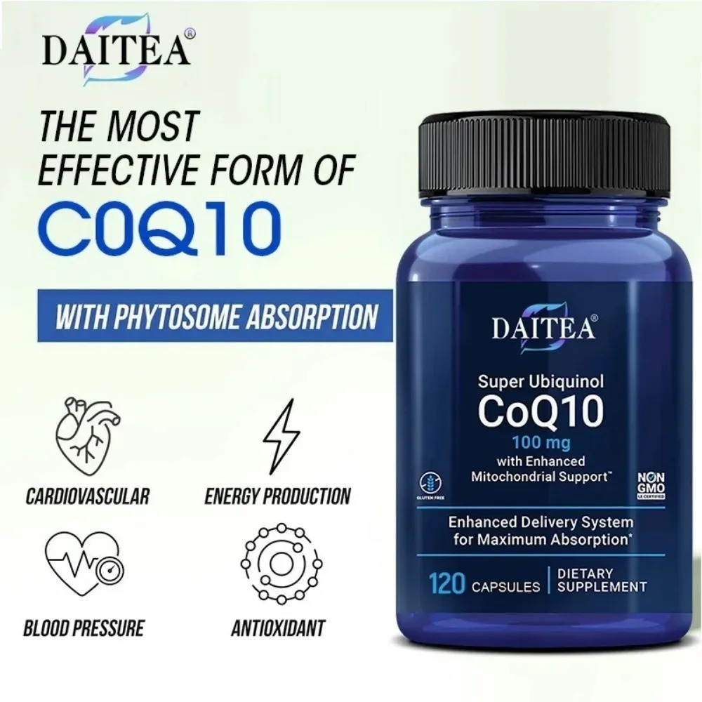 Убихинол 100 мг CoQ10, для здо – обзор и цена Coq10 Ubiquinol Softgel