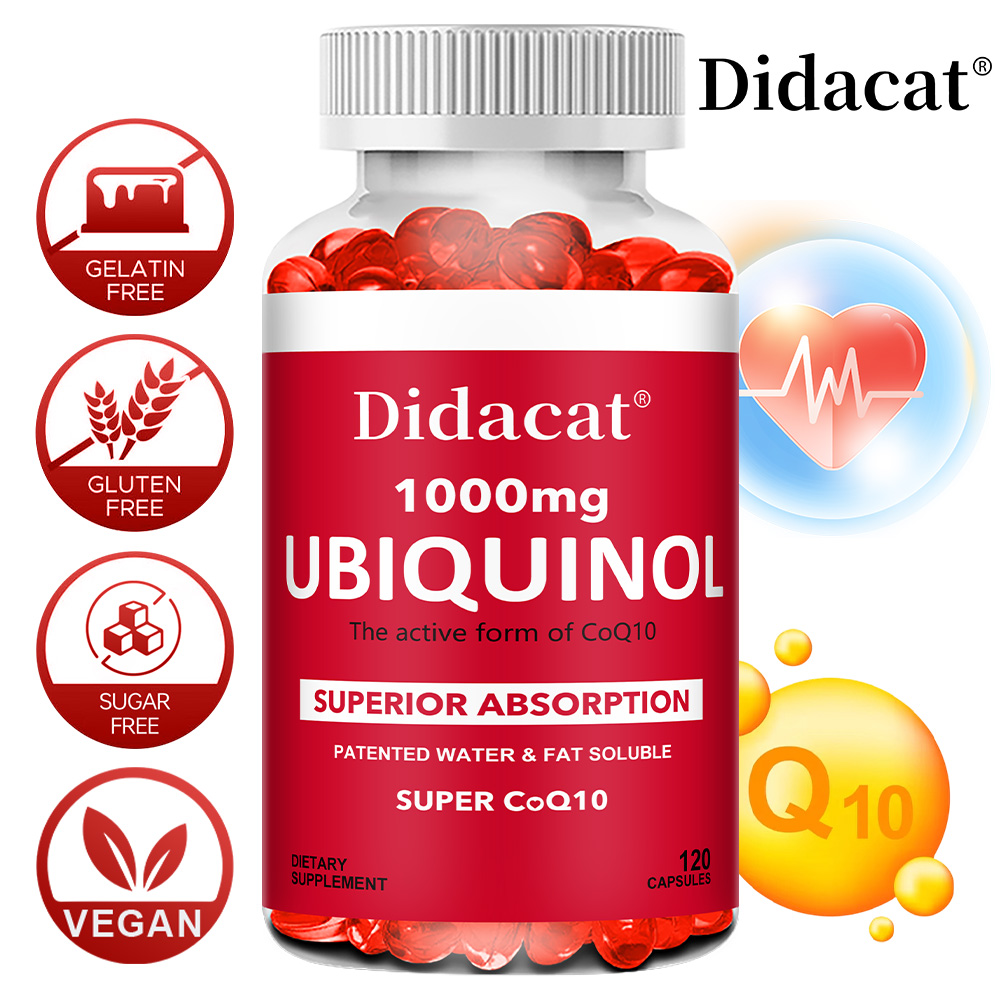 Убихинол CoQ10 в растительных  – обзор и цена Coq10 Ubiquinol Softgel