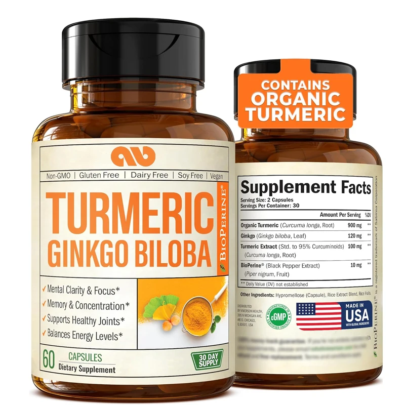 Органическая добавка куркумы с – обзор и цена Turmeric Curcumin Capsule