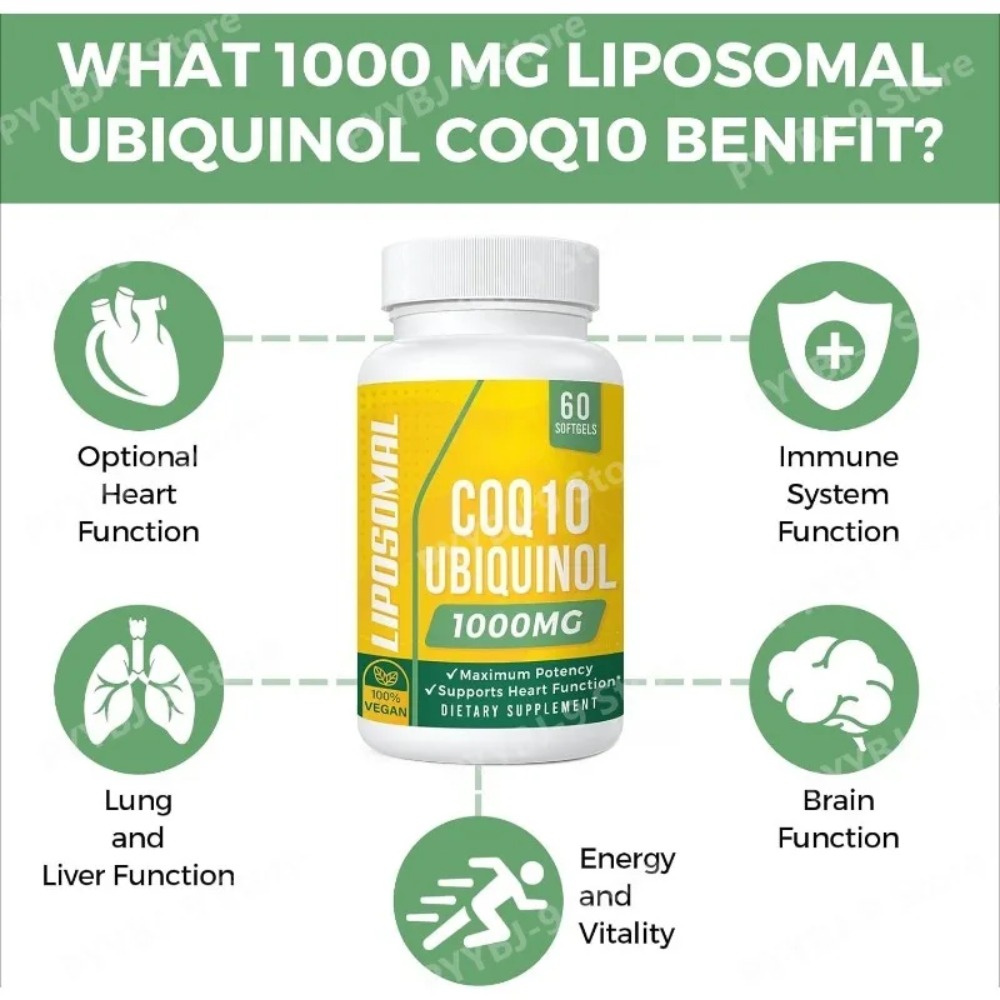 Коллагеновый комплекс CoQ10 Ub – обзор и цена Coq10 Ubiquinol Softgel
