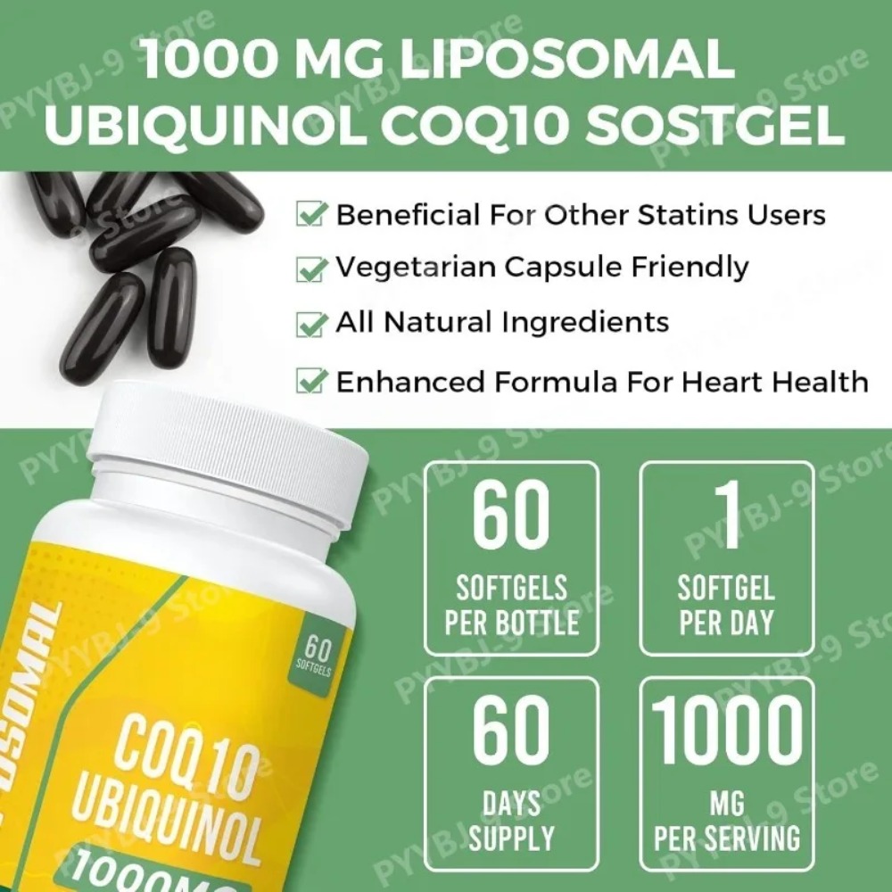 Коллагеновый комплекс CoQ10 Ub – обзор и цена Coq10 Ubiquinol Softgel