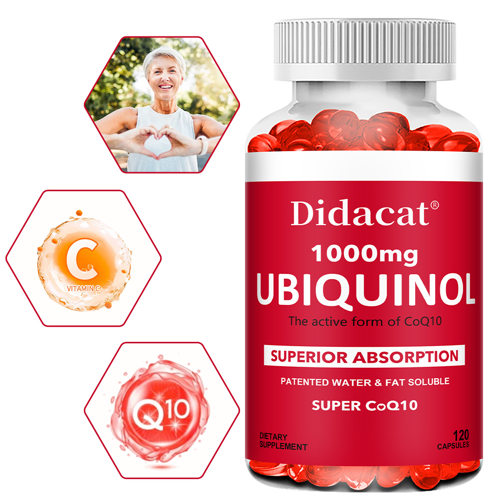 Убихинол CoQ10 1000 мг в мягки – обзор и цена Coq10 Ubiquinol Softgel