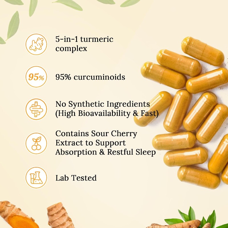 Куркумин 95%, глюкозамин, соде – обзор и цена Turmeric Curcumin Capsule